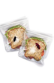 FRED The Lunch Bugs Sandwich Bags Concrete