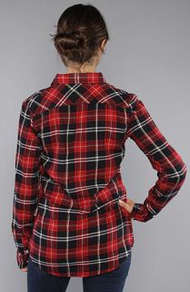 Lifetime Collective The New Dreams Top in Navy Red Plaid  Karmaloop
