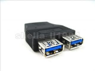 ports usb 3 0 a female port hub to motherboard 20pin header adapter