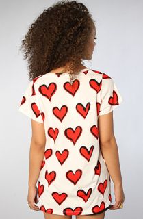 Joyrich The Hyper Heart Tee in White Concrete