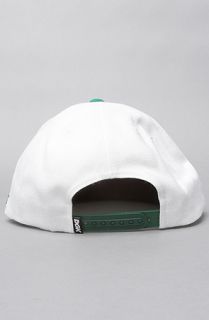 DGK The From Nothing Snapback Cap in White Green