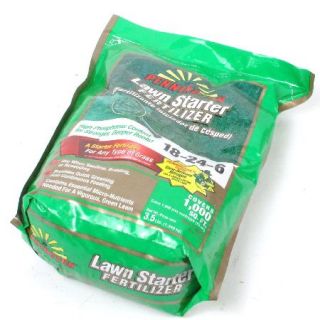 Bags of Pennington 18 24 6 Lawn Starter Fertilizer