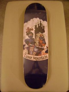 flip lance mountain sir lance skateboard deck blue