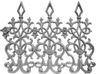Awesome Cast Iron Victorian Fence Panel