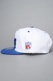 Mitchell & Ness The NFL Wool Snapback Hat in Blue Red