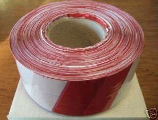 Red White 500M Barrier Tape for Scaffold Fencing Off