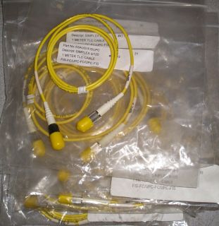  Single Mode Simplex Fiber Optic Patch Cable S3AUS1FISUPC 1M TLC Cable