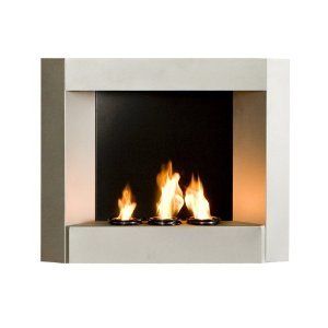 New Decorative Room Fireplace Space Heater w Real Flame