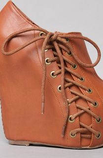 Jeffrey Campbell The Zup Shoe in Tobacco