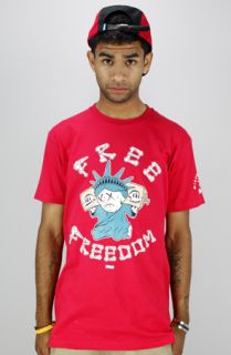 Entree Entree LS TheFree Freedom Red Tee