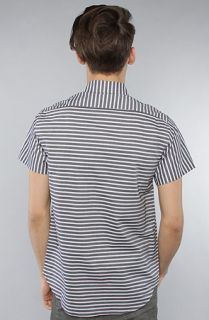 General Assembly The Summer Stripe Buttondown Shirt in Gray
