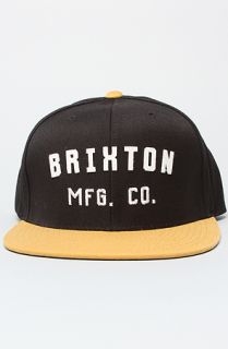 Brixton The Arden Hat in Black Yellow