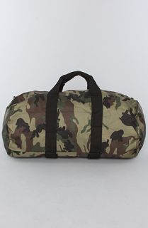 Obey The Commuter Duffle in Camo Black