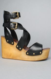 Ash Shoes The Vicky Sandal in Black Concrete