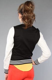 Joyrich The LA Cross Varsity Jacket in Black