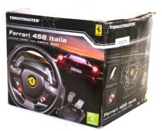  VG Thrustmaster Ferrari 458 Racing Wheel for Xbox 360