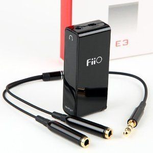 FiiO E3 Portable Headphone Amplifier to Bass Boost