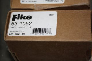 Fike 63 1052 Fire Alarm Photoelectric Smoke Detector NIB