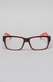 Accessories Boutique The Funk Up Glasses in Coral Red