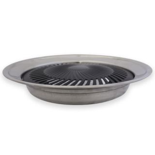 Mighty Pro Stove Top Single Burner Grill w Flavor Ring