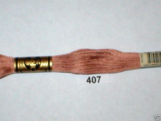 407 DMC Hand Embroidery Floss Thread 100 Cotton