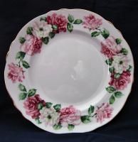 Crown Staffordshire Bone China Trinity Rose Salad Plate 8 3 8 F15938