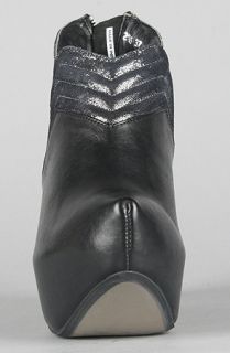 Miista The Gabi Shoe in Black and Silver