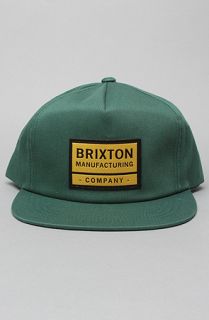 Brixton The Mead Hat in Hunter Concrete