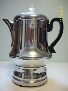 Vintage Farberware Percolator Coffee Maker Stainless