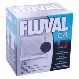 Fluval C4 Filter Media Activated Carbon 3 Pack