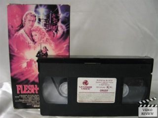Flesh and Blood VHS Rutger Hauer Jennifer Jason Leigh 028485151116