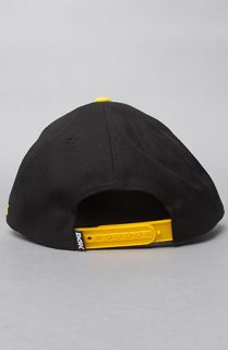 DGK The From Nothing Snapback Cap in Black Yellow