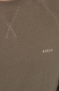 Brixton The Junction II Sweatshirt in Olive