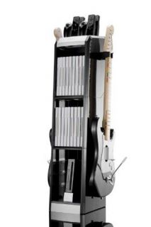 Levelup Wii Factor GTWR Black Gaming Console Towers Soft Coated Guitar