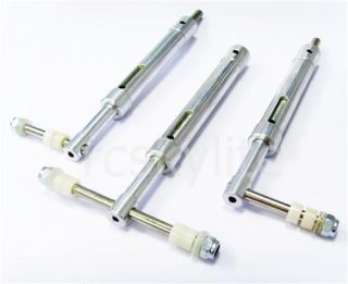 These struts can be fitted to fixed or retractable landing gears.It