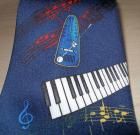 Keyboard Music Piano Metronome Tie Used in Great Shape