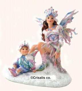 Frostfire Fairy   Crisalis Faerie Poppets by Christine Haworth