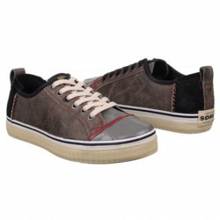Mens Sorel Sentry Sneaker Leather Grey/Russet Brown 