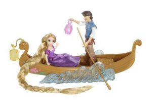 New Disney Tangled Featuring Rapunzel Boat Ride Playset