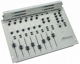 Atlantis 8 Channel Mixing Console for FM Broadcast