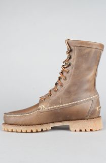 Timberland The Timberland Heritage 8 Rugged Hand Sewn Boot in Burnt