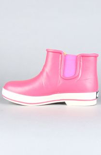 Sperry Topsider The Rain Drop Boot in Neon Pink