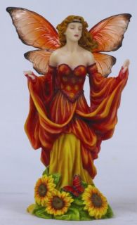 Flower Fairy Sunflower Faerie Figurine Statue Figure
