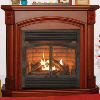 Ventless Heater Fireplace Natural Gas Propane LP Mantel