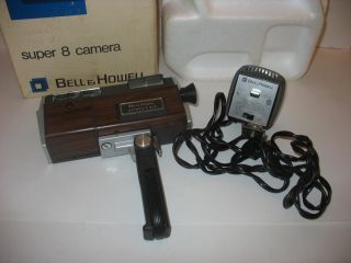  Bell Howell Autoload Super 8 Cartridge Movie Camera Lamp Film