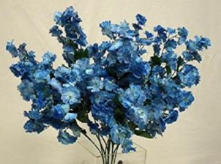  Silk Babys Breath Flowers Gypso FILLER Gypsophila Wedding BLUE CREAM