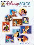 Disney Solos Alto Sax Saxophone Sheet Music Book CD New