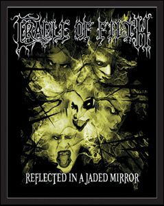 Cradle of Filth Reflected in A Jaded Mirror Iron on Patch