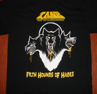 Tank T Shirt Filth Hounds Venom Motorhead NWOBHM Thrash Punk Metal