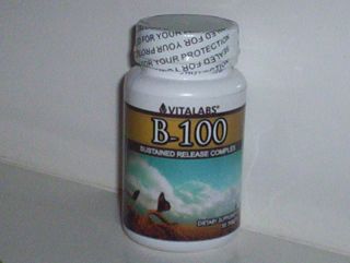 100 VITAMIN B1 B2 B6 B12 NIACIN FOLIC ACID BIOTIN CHOLINE INOSITOL